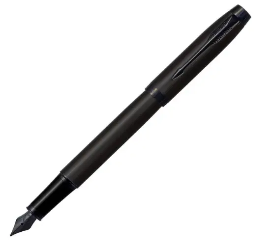 Parker IM BT 21 27900 Acromatic Collection Fountain Pen, Matte Black