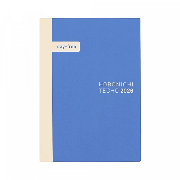 Almost Daily Notebook, 2025 Day Free [A5/Monthly + Notebook/January/Starting Monday]