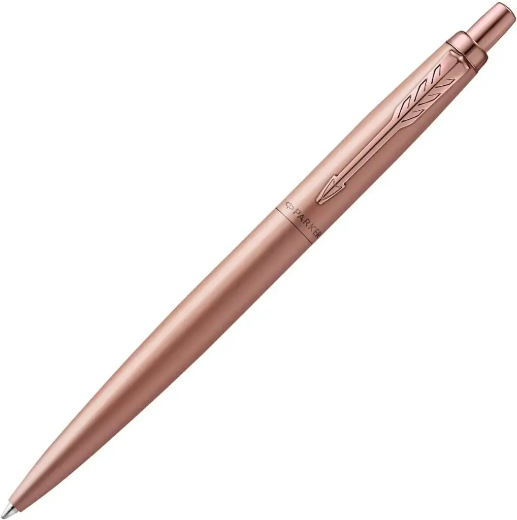 [2122659Z] PARKER Jotter XL 2122659Z Ballpoint Pen, Pink Gold PGT, Medium Point, Oil-based, Gift Box