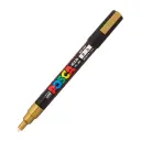 Mitsubishi Pencil Water-based Pen Posca Fine Point Round Tip Gold PC3M.25