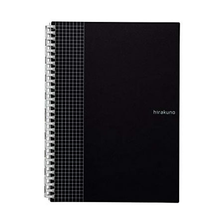 [N-1674-11 7] LIHIT LAB> Hirakuno Twist Notebook B5 50M  (Navy)