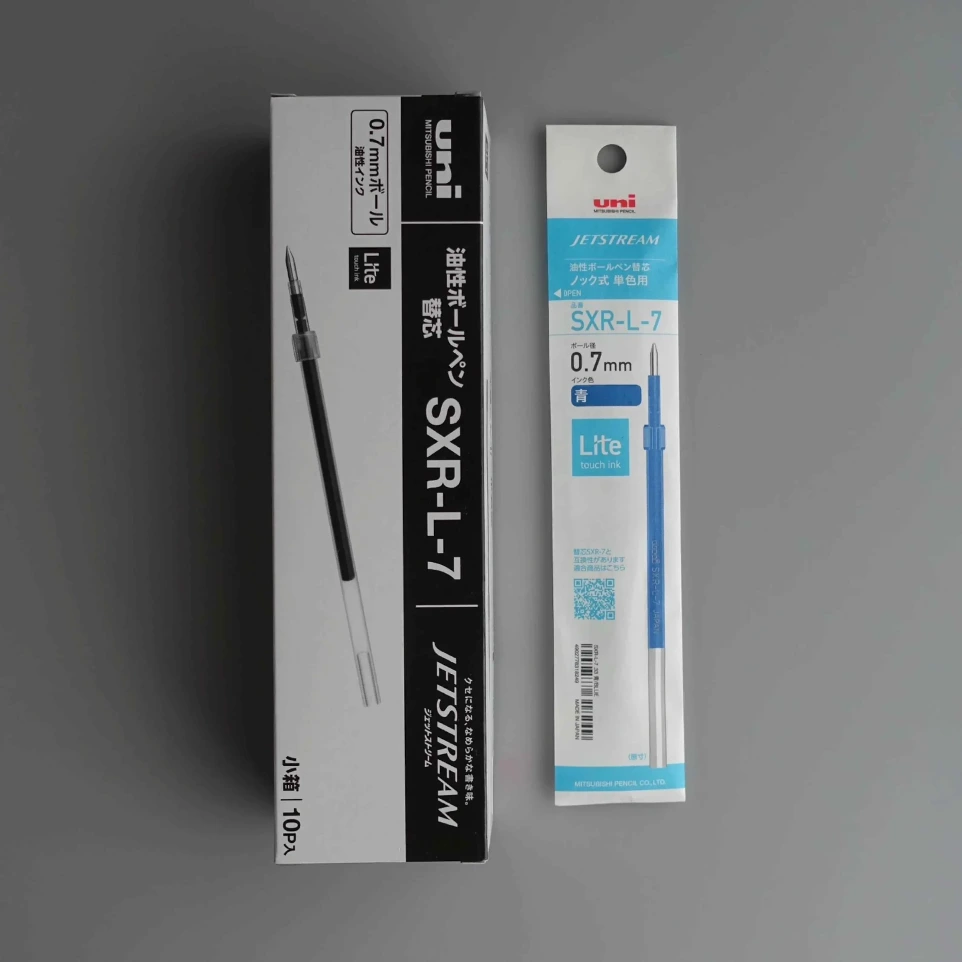  Jetstream Oil-based multi-ballpoint pen refill Lite touch ink 0.7mm