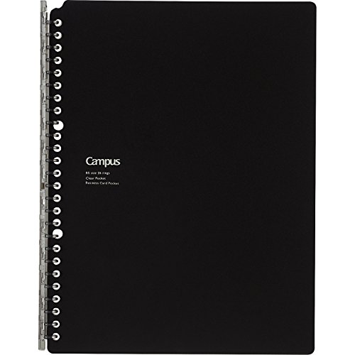 KOKUYO Campus Binder <Smart Ring Biz> with document pocket, PP cover, B5 vertical, 26 holes