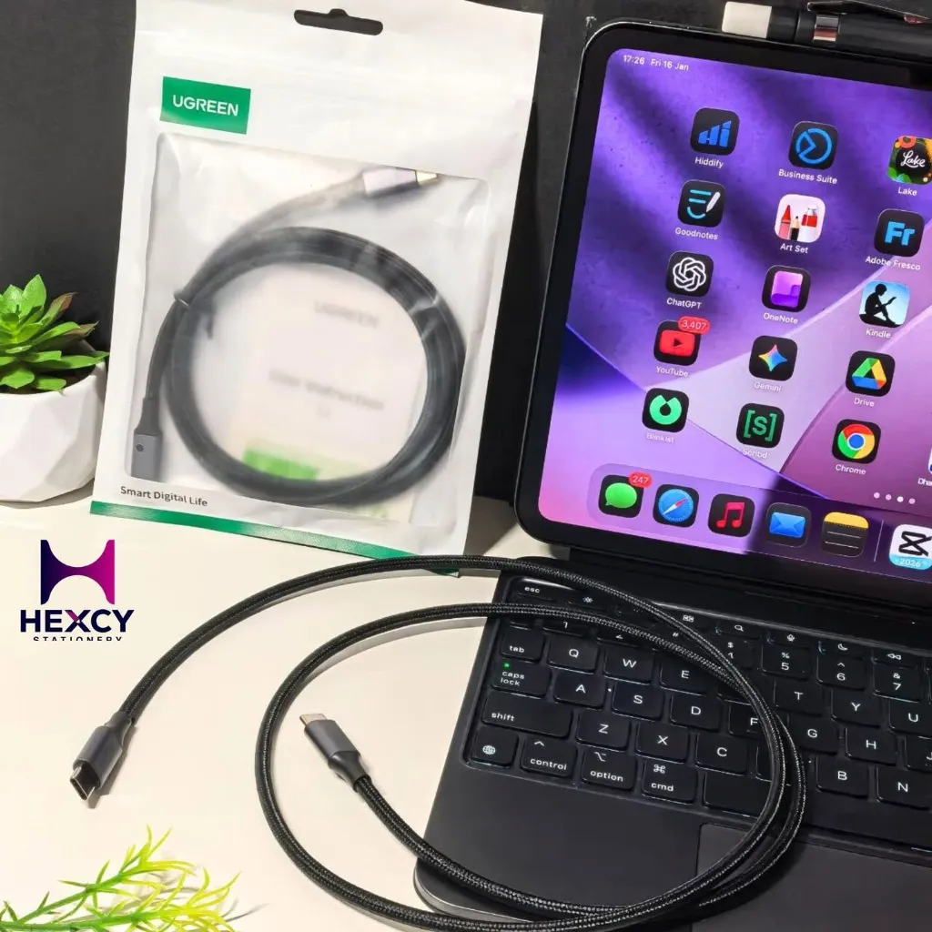 [70427JP] UGREEN USB C to USB C Cable, 100W/5A