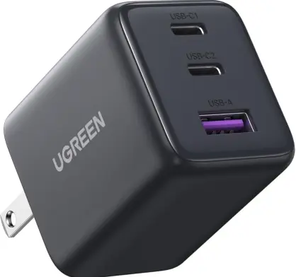 [55537] UGREEN X515 Charger (30 W, 2 x USB-C + 1 x USB-A)