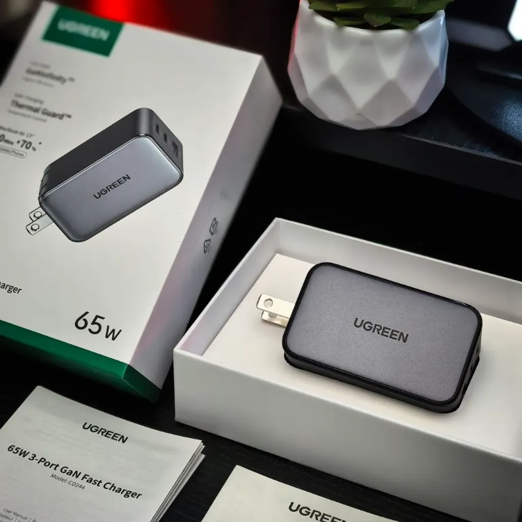 [10334] UGREEN Nexode Charger, Type C Rapid Charger, 65W PD