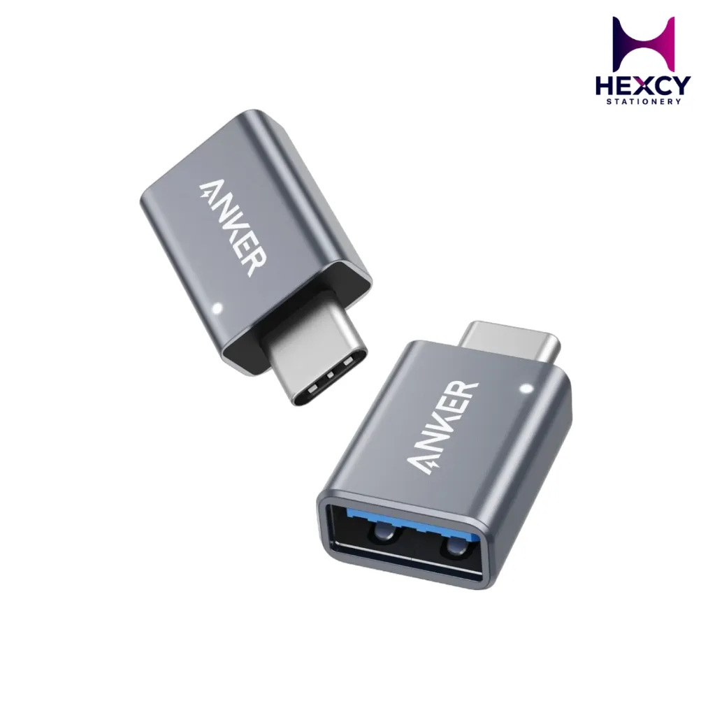 Anker 2 Pack USB-C & USB 3.0 Adapter Type C USB-A to 5Gbps
