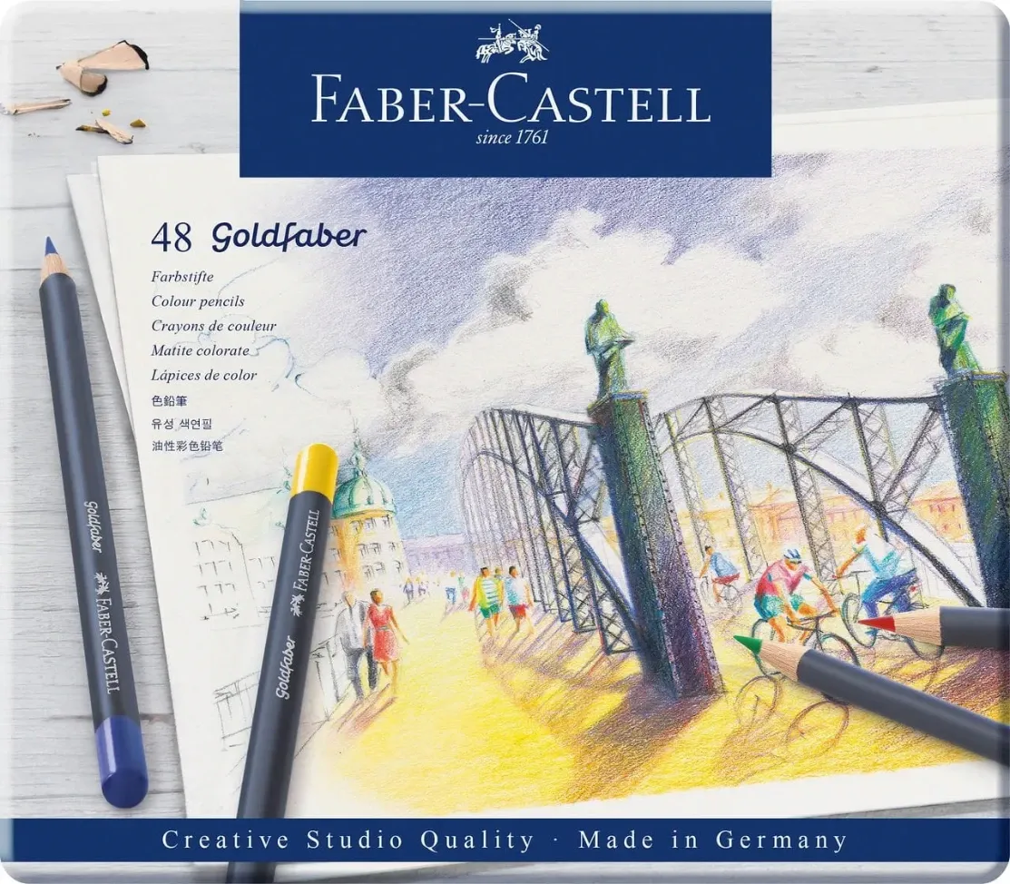 [11 47 48] Faber-Castell Goldfaber Colour Pencils 48Colors
