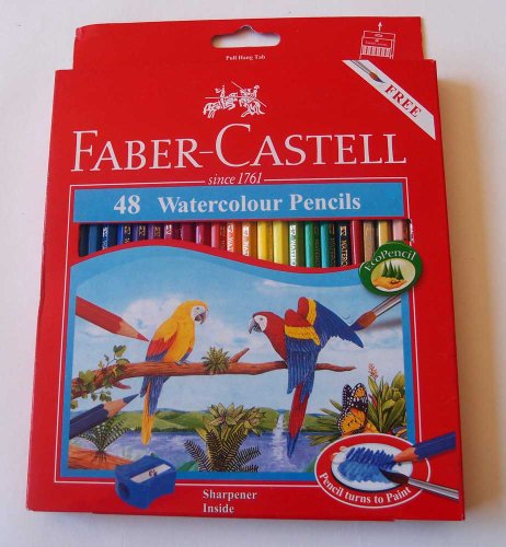 Faber-Castell 48 Watercolour Pencils