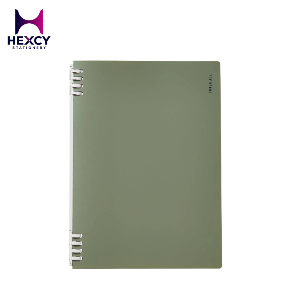 [CN9855TE] King Jim CN9855TE Mitt Ring Notebook, Tefline, B5 (Green)