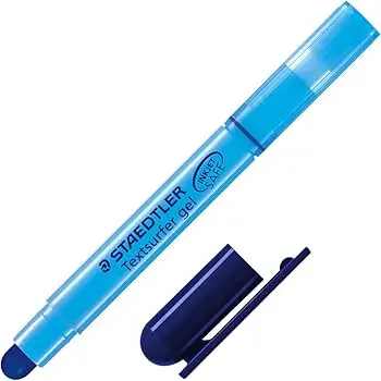 [264-3 PB] Staedtler Textsurfer Gel 264 highlighter (BLUE)