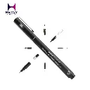 Mitsubishi Pencil Water-based Sign Pen, Extra Fine Point, 01, Black