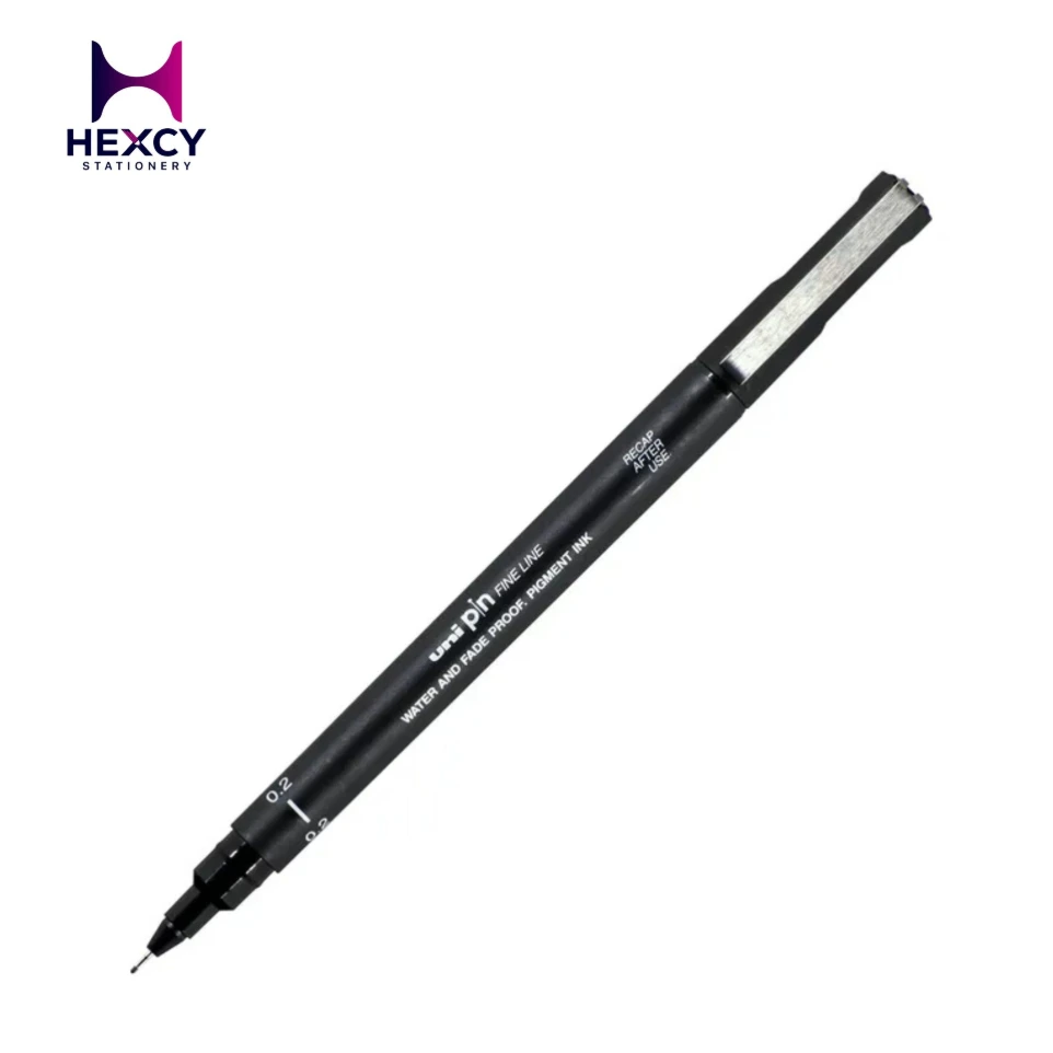 [PIN-102.24] Mitsubishi Pencil Water-based Sign Pen, Extra Fine Point, 02, Black