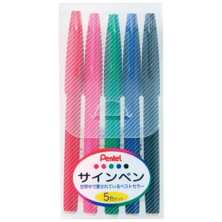 Pentel 5-Color Sign Pen