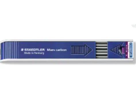 STAEDTLER Mars Carbon 2B Pencil Holder Refills, 12-Piece Set