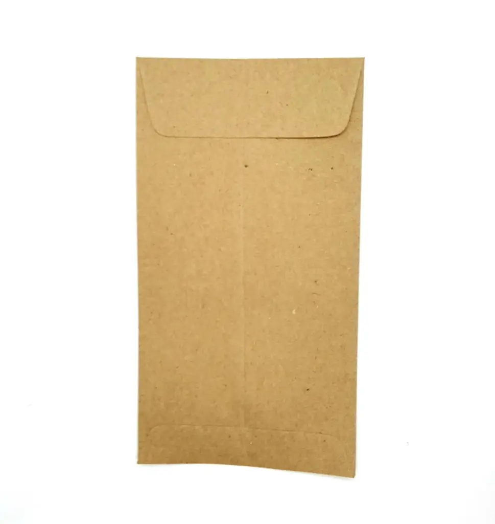 [zmn0042] Local Envelope Salary  Brown 