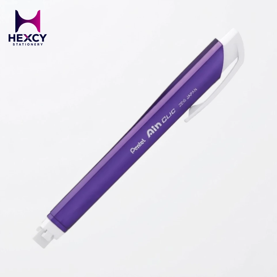 [ER3281-1] Lantu Triangle Click Eraser With Refill