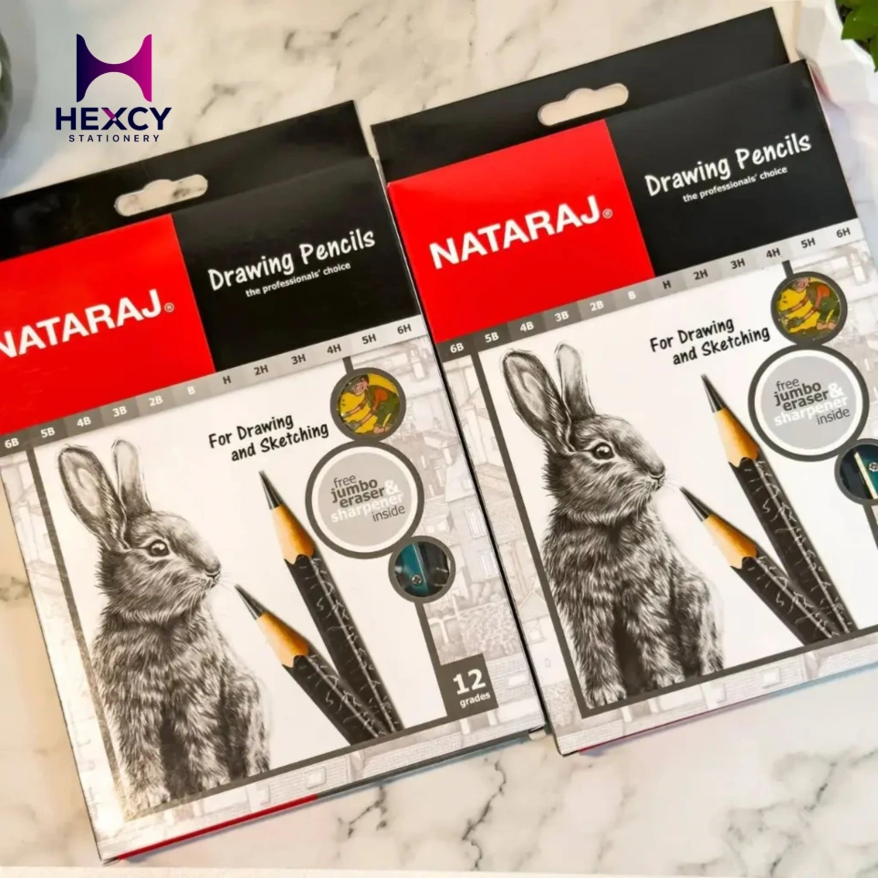 [201219004] Nataraj Drawing Pencils 12 Sets