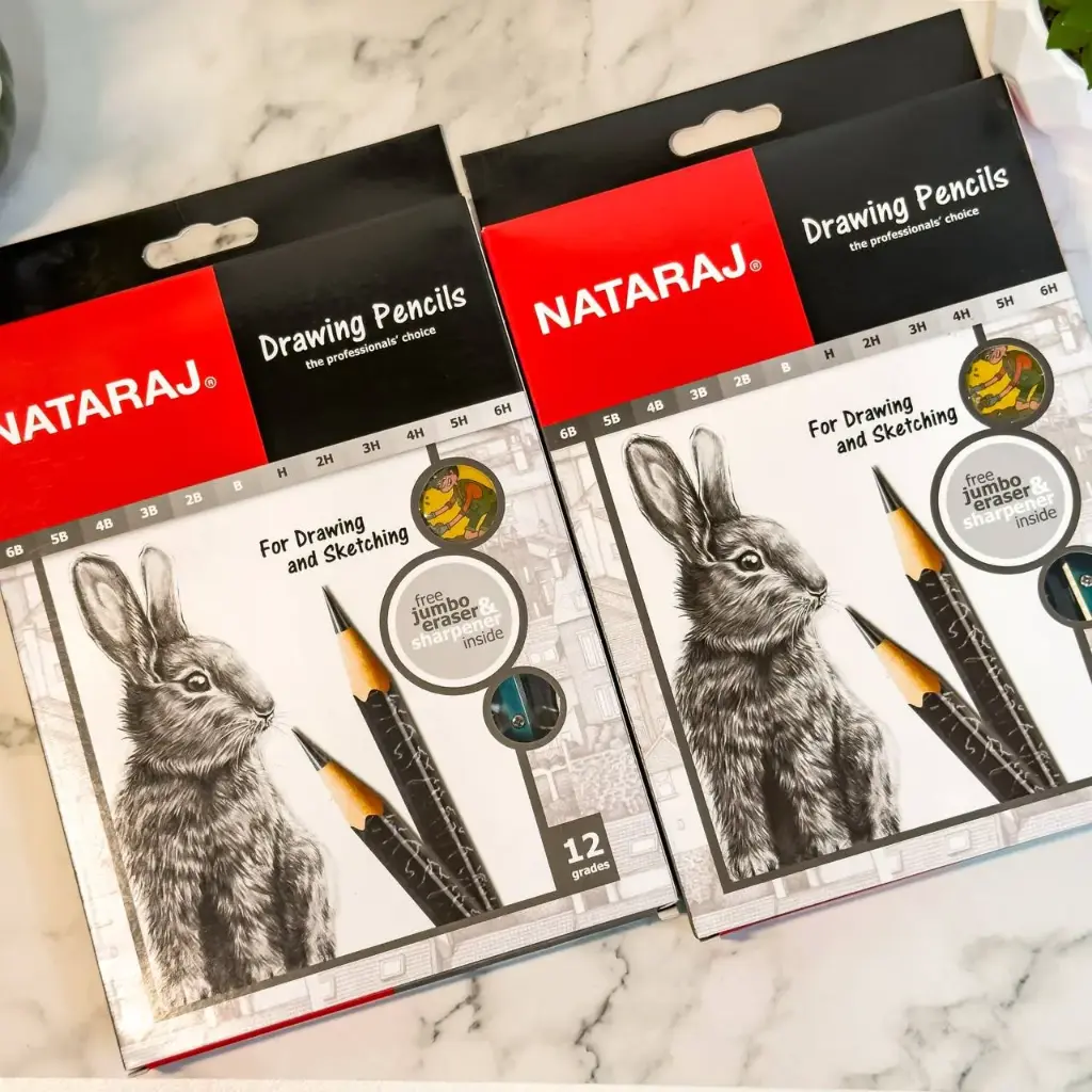 [201219004] Nataraj Drawing Pencils 12 Sets