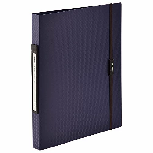 [F-7540-11] SMART FIT Ring File(Twist Ring), A4 (Navy)