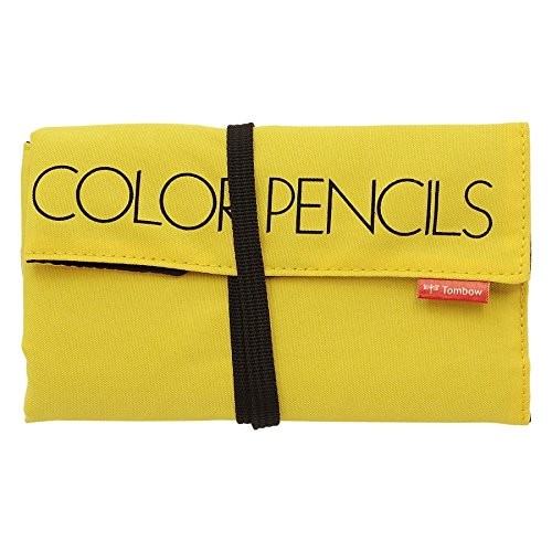[CR-NQ24C] Tombow NQ Colored Pencils in a Roll Case,24 Colors