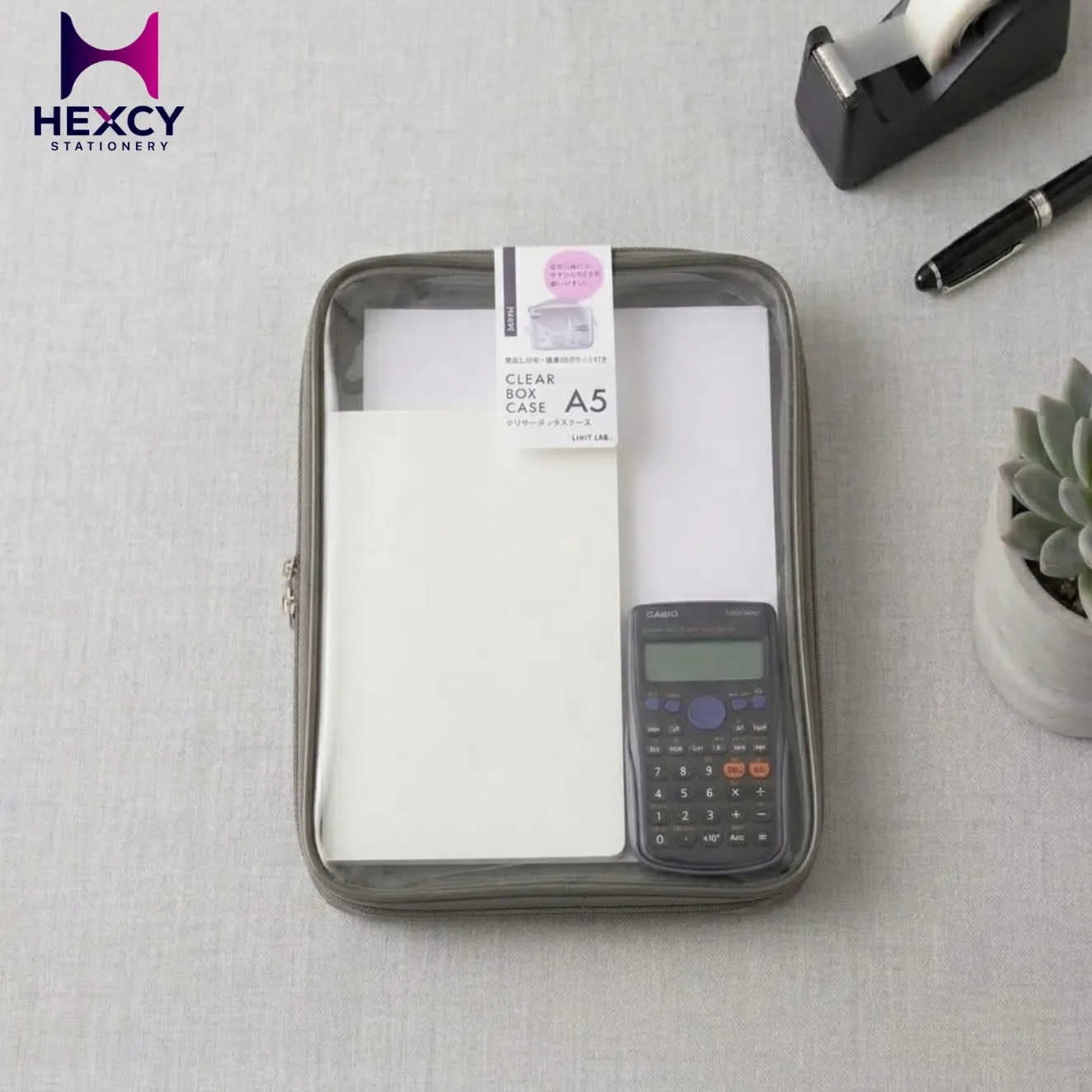 [F-8200-24] LIHITLAB Clear Box Case A5 