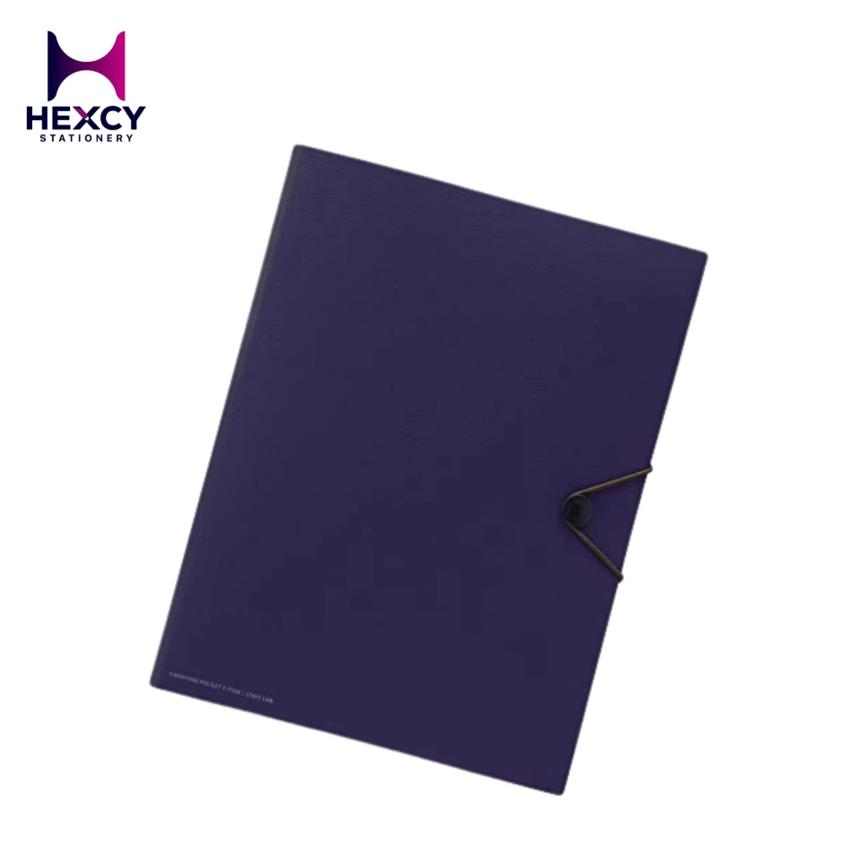 [F-7528-11] SMART FIT Carrying Pocket A4 (Navy)