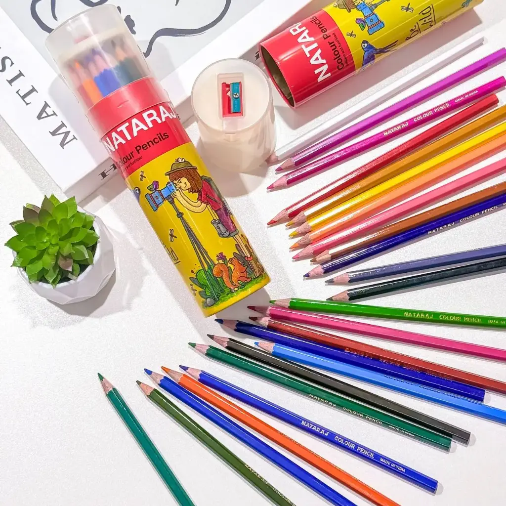 Nataraj Colour Pencils-24 Colours