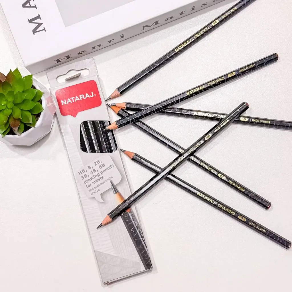 [201219001] Nataraj 6 Grades Drawing Pencils  