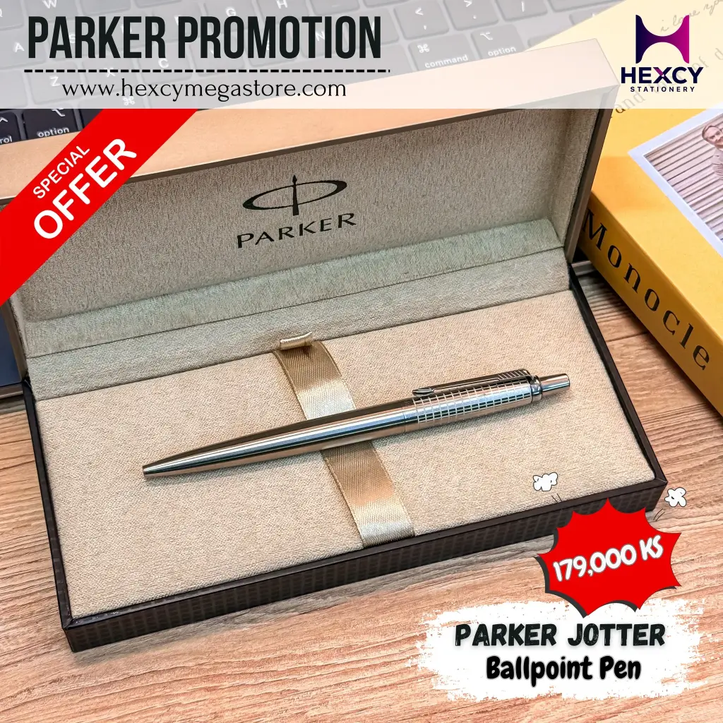 Parker Pen SO 905540 Parker Jotter Ballpoint Pen,Stainless Steel