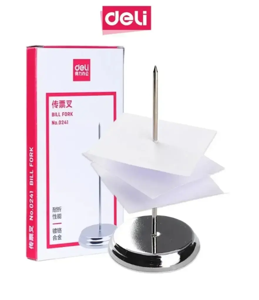 [0241] Deli Bill Fork Paper Spike 0241