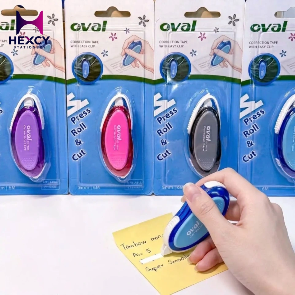 [CT-YR506] Oval Refillable Correction Tape