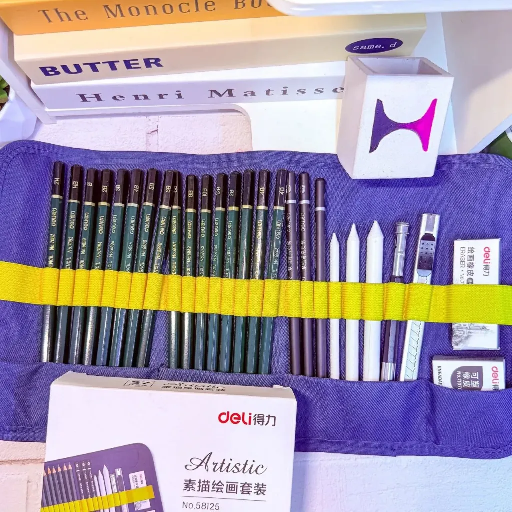 [No.58125] Deli Artistic Sketching Pencil Set