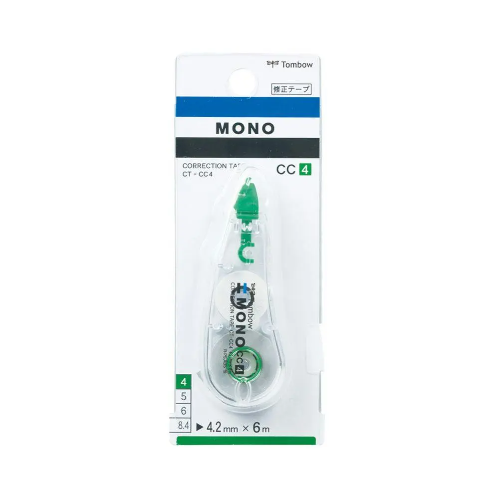 [CT-CC4] Tombow Mono CT-CC4 Correction Tape 4.2mm*6m