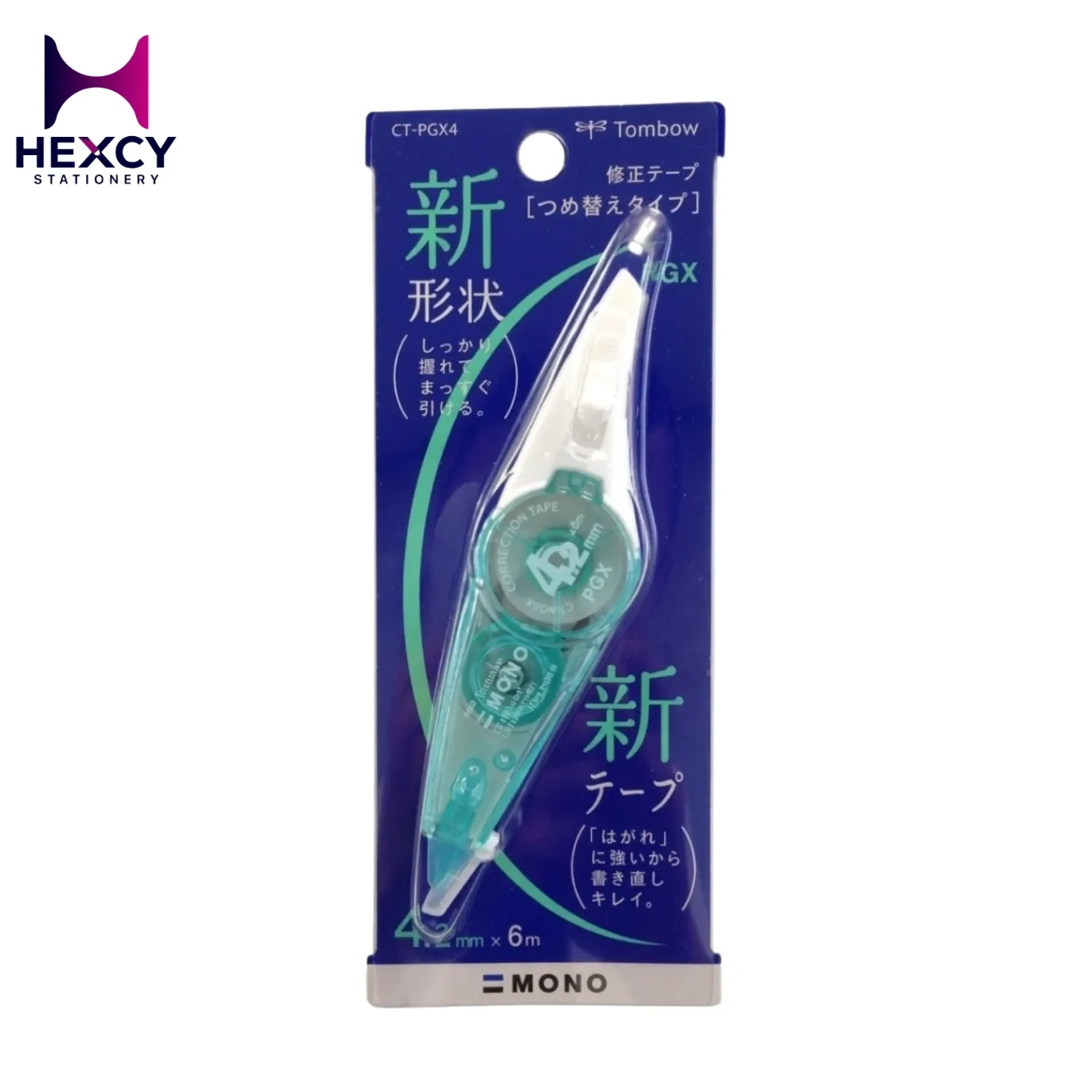 [CT-PGX4] Tombow Mono CT-PGX4 Correction Tape 4.2mm*6m
