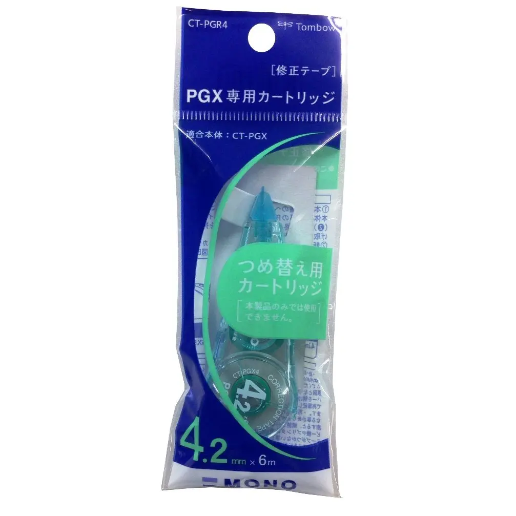 [CT-PGR4] Tombow Mono CT-PGR4 Correction Tape Refill 4.2mm*6m