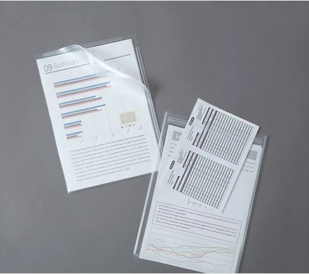 King Jim S4 Clear Holder Sheet Holder