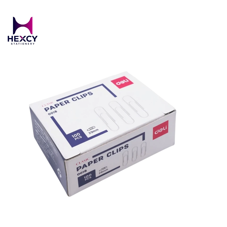 [0018] Deli 0018 Paper Clips-100Pcs