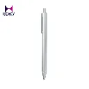 Muji Ballpoint Pen, Knock Type, Main Body Aluminum
