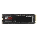 Samsung SSD 990 PRO 2TB PCIe Gen 4.0 x4 (Maximum Transfer Rate 7,450MB/s) NVMe M.2 (2280)