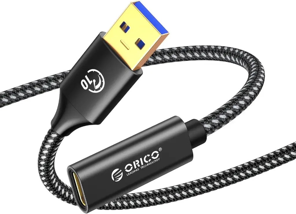 ORICO ACF31-03 USB Converter Cable, Adapter, USB-A (Male) to Type-C (Female) Converter Connector