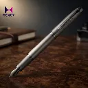 Parker BRT 2173274 Official Parker IM Fountain Pen, F Fine Point, Luxury Brand, Gift, Monochrome, Bronze