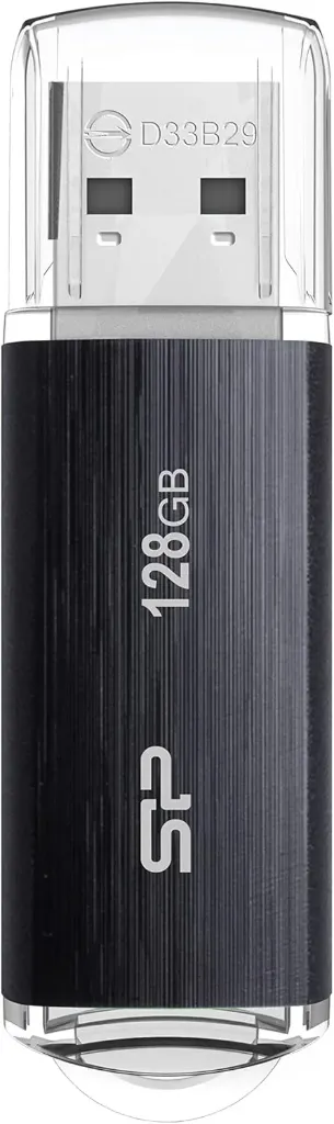[SP128GBUF3B02V1K] Silicon Power 128GB USB 3.0 Black USB flash drive