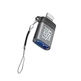 [ul011d] MSL FORCE (Japan) USB-A, Lightning Converter, Compatible with iPhone USB, OTG Function, USB 3.0, 