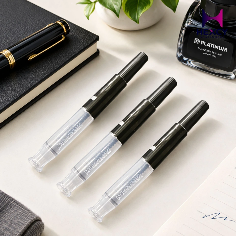 [PLA-PQR-500] Platinum Fountain Pen Converter, Ink Converter, Push and Pull Type