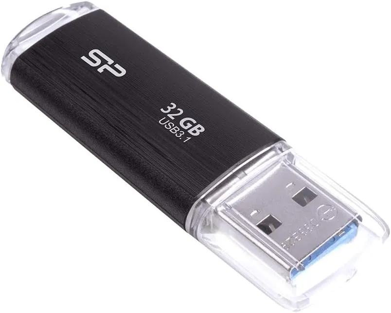 [SP032GBUF3B02V1K] Silicon Power 32GB USB 3.0 Black USB flash drive
