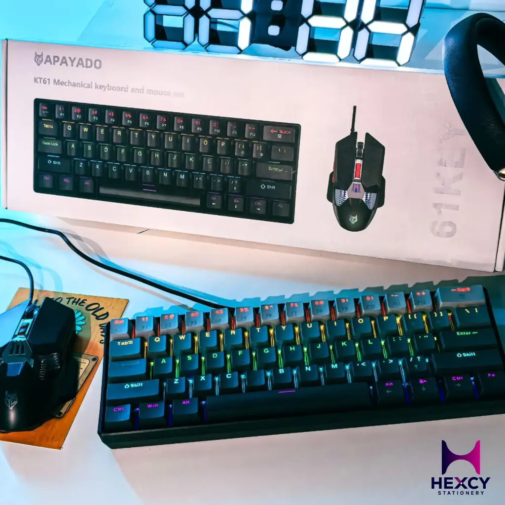 [GB/T14081-2010-tb] APAYADO KT61 Wired Mechanical Keyboard 