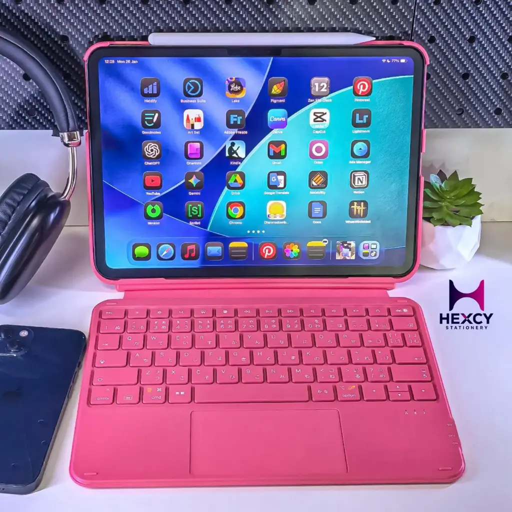 [KBO4122R] Inateck KB04 iPad A16 ACE TOUCH (Red 1)