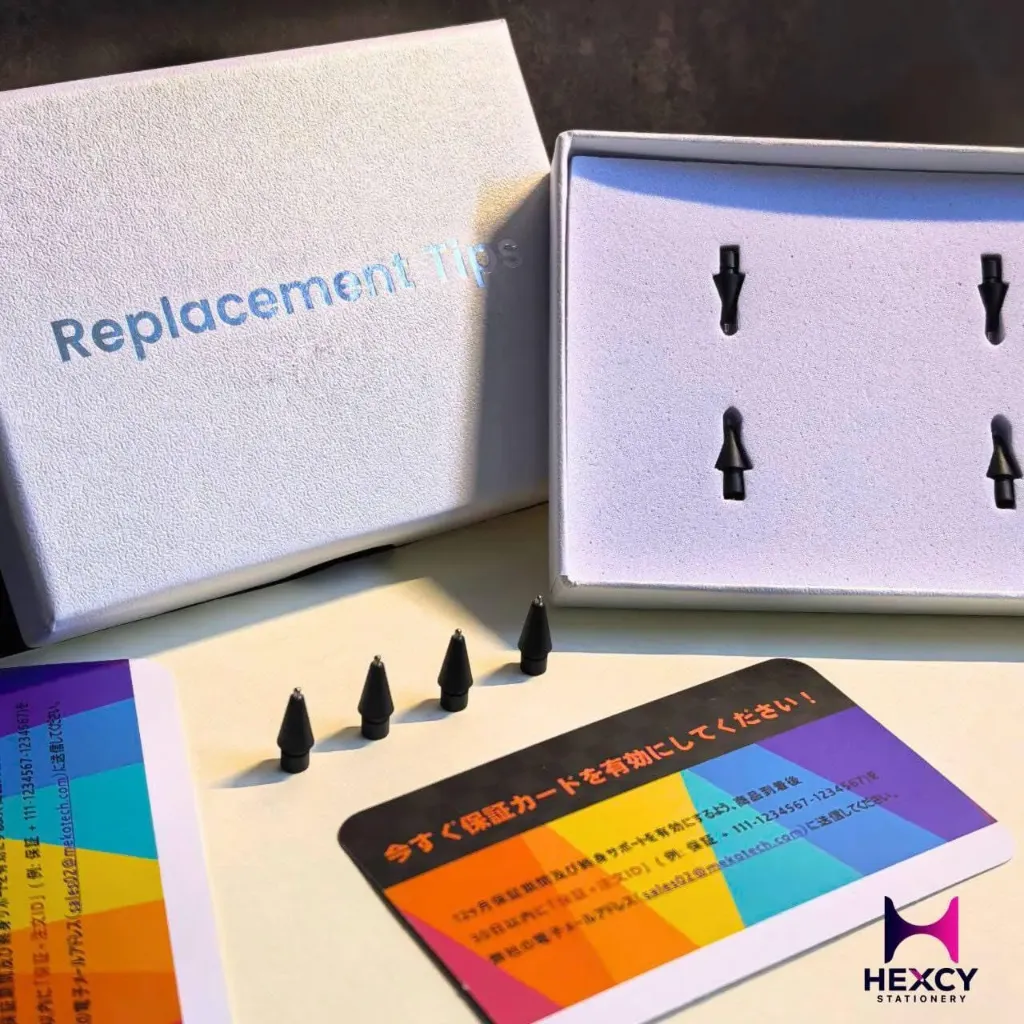 4 Pcs Metal Apple Pencil Replacement Nib MEKO for Apple Pencil 1st / 2nd Generation USB-C / Pro Pen Tip Apple Pencil Nib iPad Pencil Pen Tip 