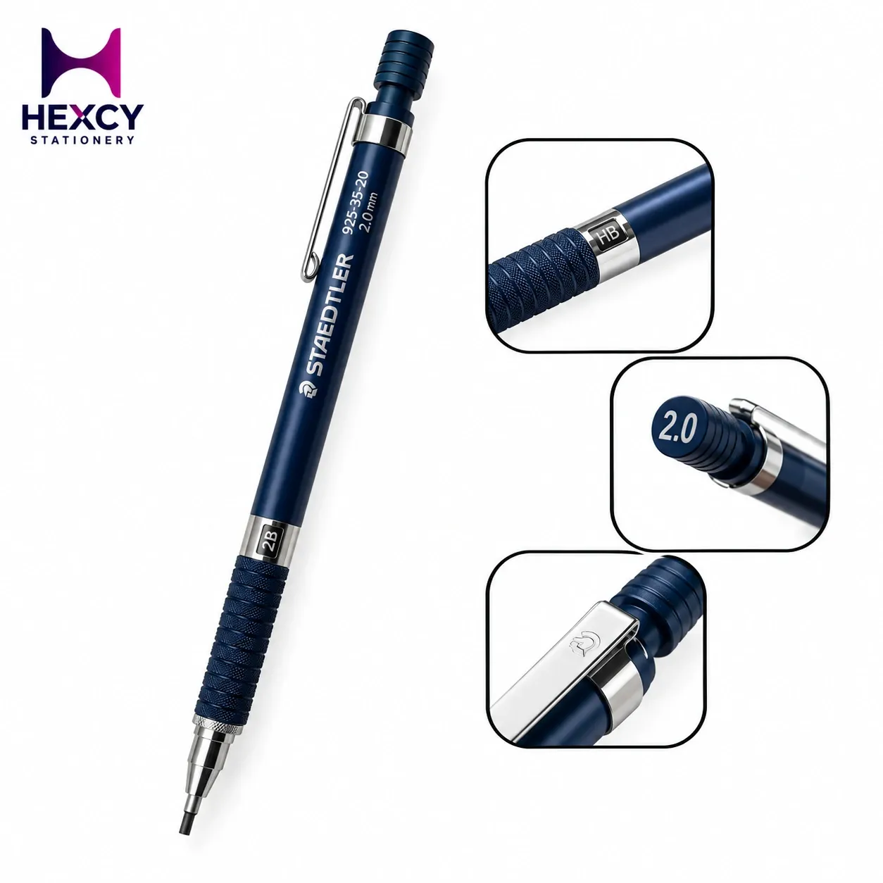 [925 35-20N] Staedtler Mechanical Pencil Night Blue Series 925-25-20